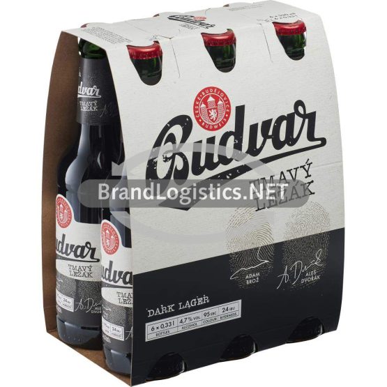 Budweiser Budvar Dark Lager 4,7% vol. 6x0,33 l