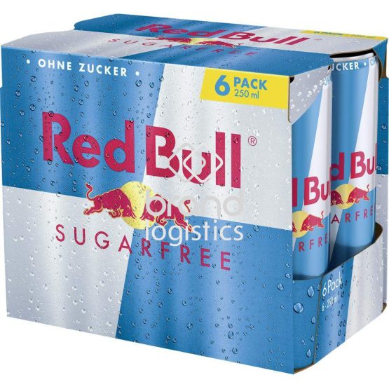 Red Bull Energy Drink Sugarfree 250 ml 6-PK DPG