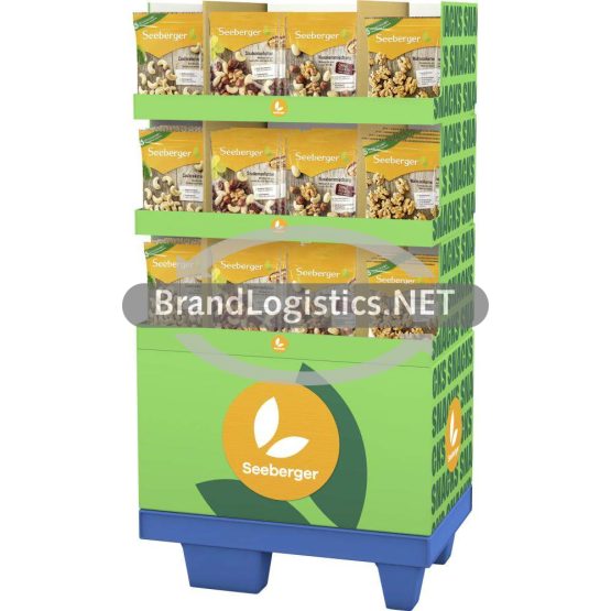 Seeberger Nusskerne/Snack 4-fach Display 138 St.