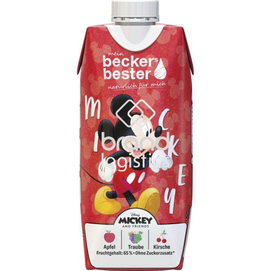 beckers bester Kindergetränk: Apfel-Traube-Kirsche 0,33 l