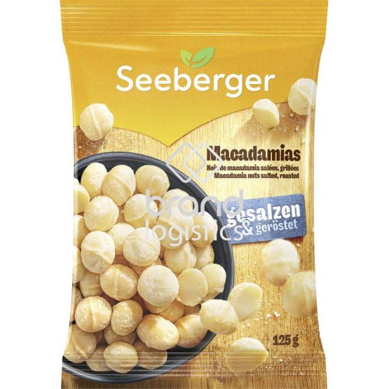 Seeberger Macadamias geröstet, gesalzen 125 g