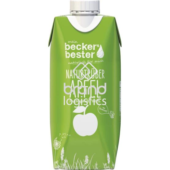 beckers bester Apfelsaft trüb 100% Direktsaft 0,33 l