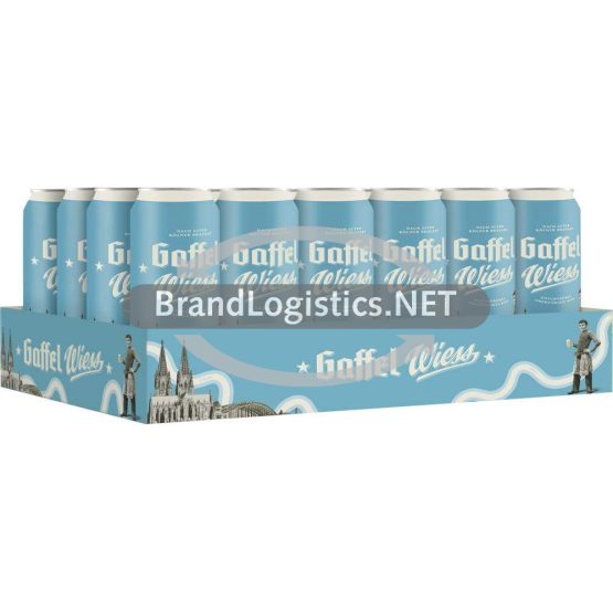 Gaffel Wiess Tray 24x0,5l Dose