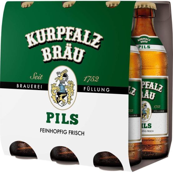 Kurpfalzbräu Pils Sixpack 6x0,33 l
