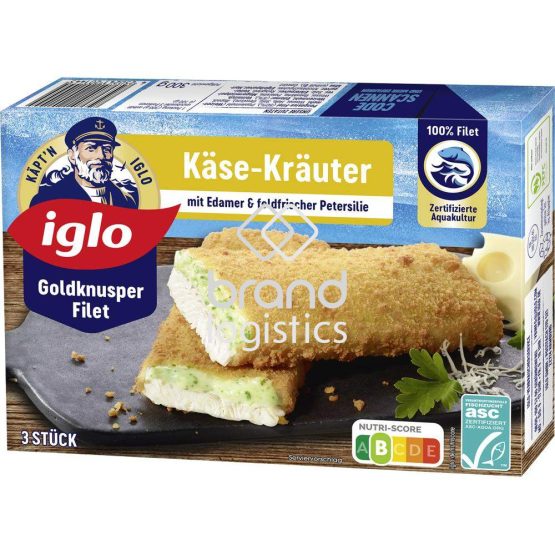 iglo Goldknusper-Filet Käse-Kräuter 300 g