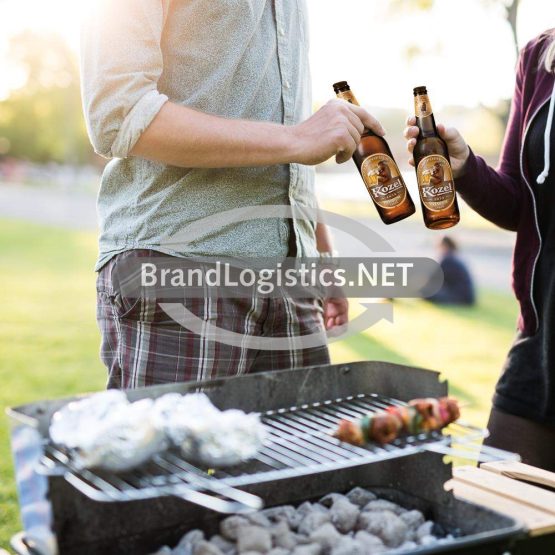 Kozel Premium Lager Moodbild Grill