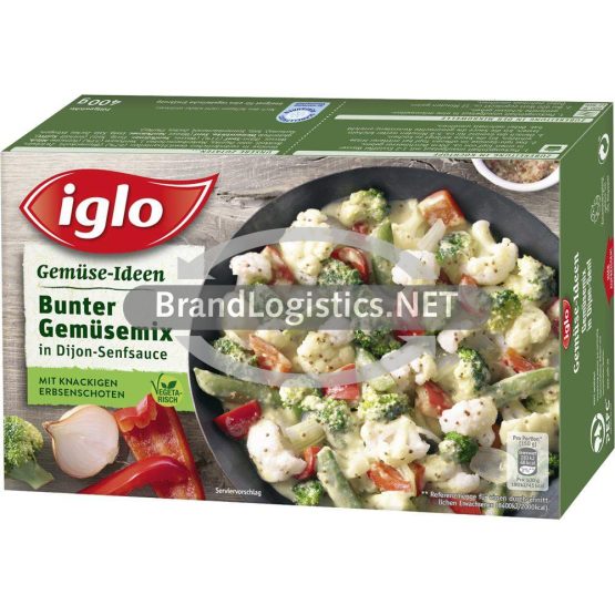 iglo Gemüse-Ideen Bunter Gemüsemix in Dijon-Senfsauce 400g