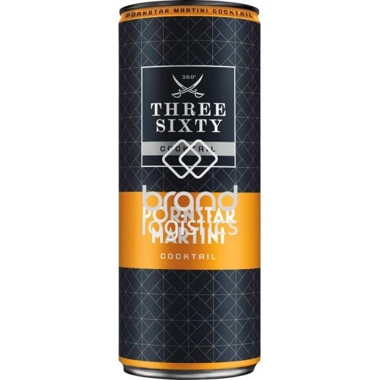 Three Sixty Pornstar Martini Cocktail 10% vol. 0,25 l
