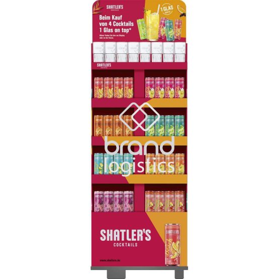 Shatlers 8 Sorten 10,1% 250 ml + 18 Gläser 128-DP