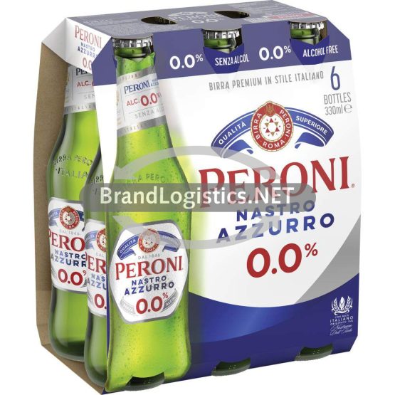 PERONI Nastro Azzurro 0,0% 6x0,33 l