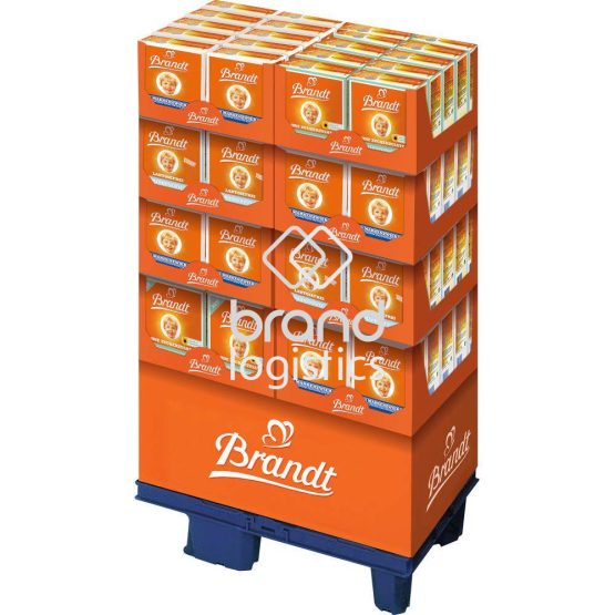 Brandt Der Markenzwieback 3-fach 1/4 CH Display 120x225 g