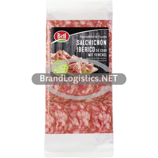 Bell Salchichón Ibérico de Cebo mit Fenchel luftgetrocknet 70 g