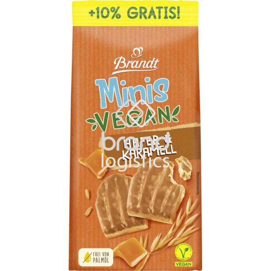 Brandt Minis vegan Hafer & Karamell 94 g