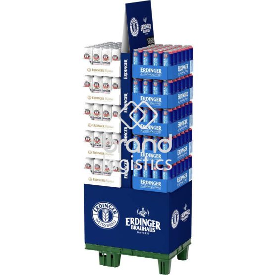 ERDINGER Mix Display Weißbier + Alkoholfrei 24 x 0,5 l
