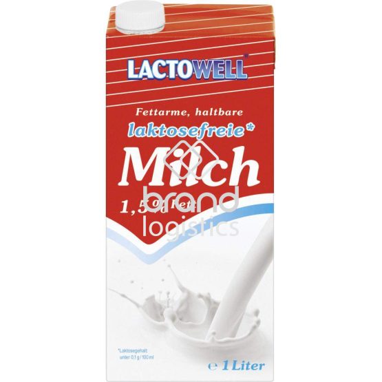 LACTOWELL H-fettarme Milch 1,5% Fett 1 l
