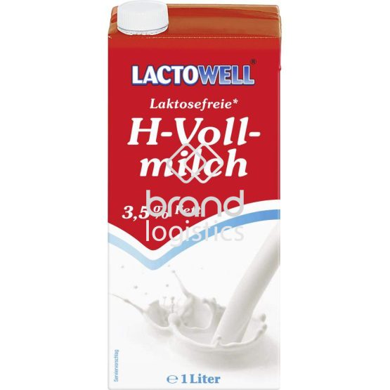 LACTOWELL H-Vollmilch 3,8% Fett 1 l