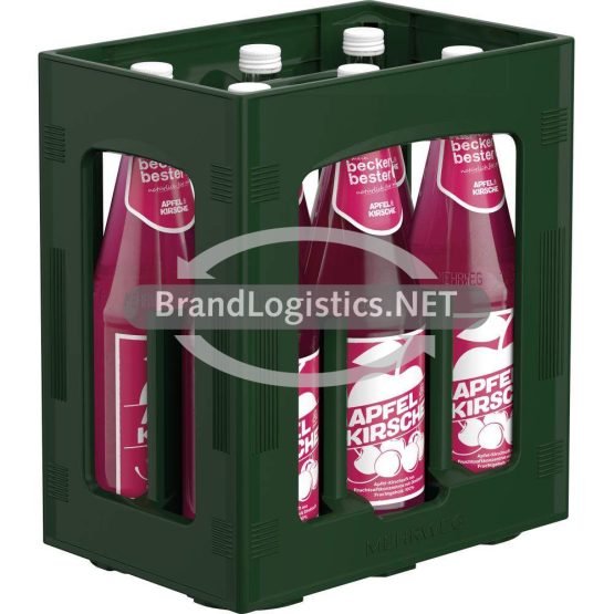 beckers bester Apfel-Sauerkirschsaft 6x1l Kiste