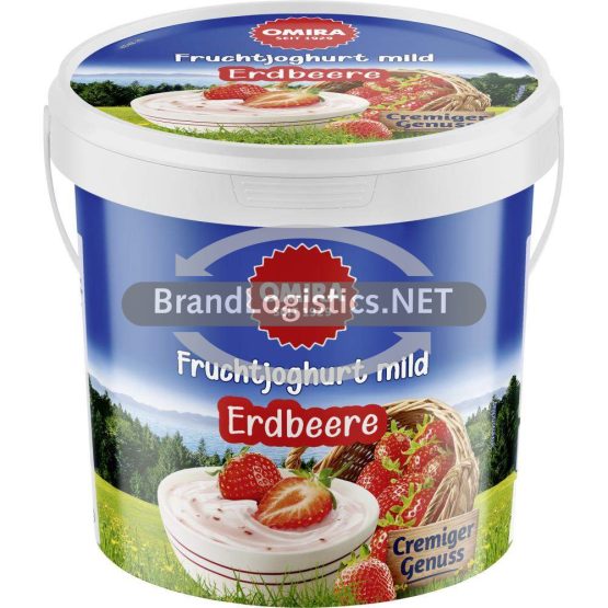 OMIRA Joghurt mild Erdbeere 1 kg