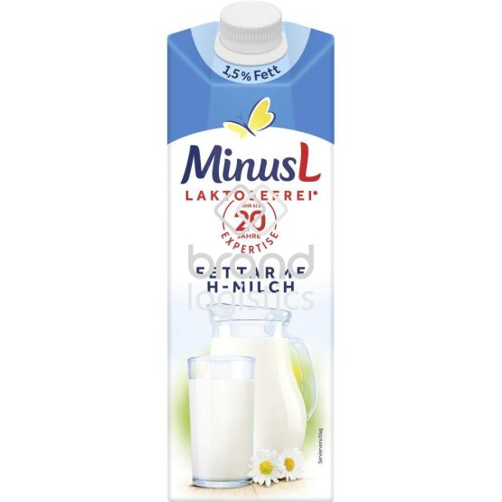 MinusL H-fettarme Milch 1,5 % Fett 1l