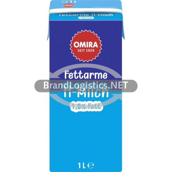 OMIRA H-fettarme Milch 1,5 % Fett 1 l
