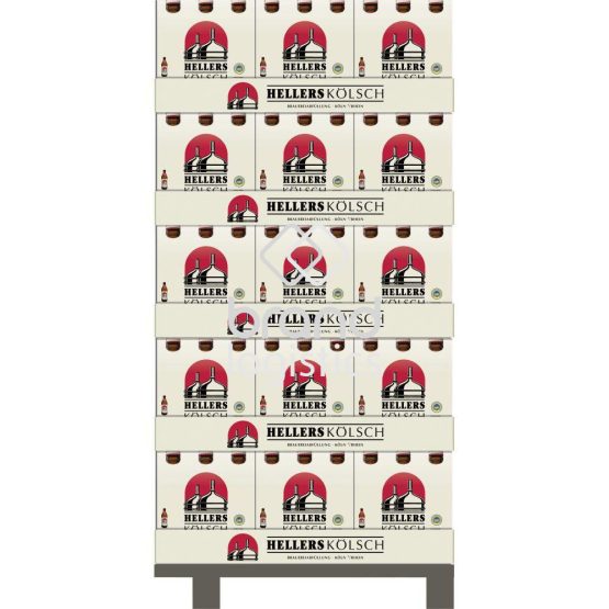 Hellers Kölsch Display 44x6x0,33l