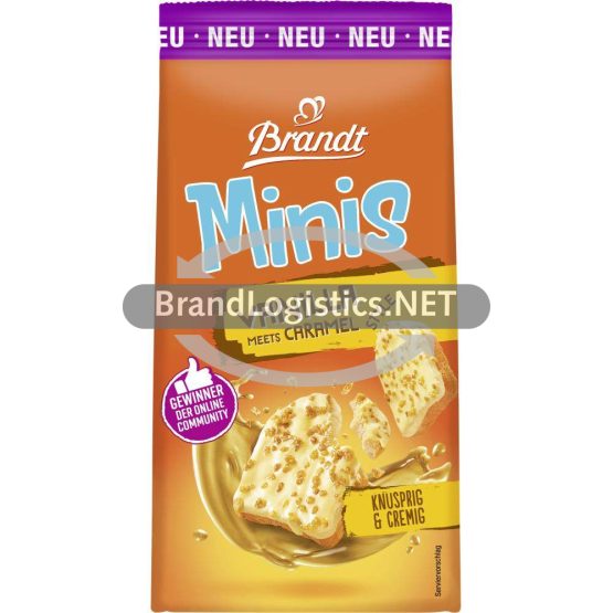 Brandt Minis Vanilla meets Caramel 85 g