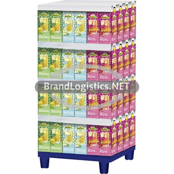 Pfanner Roter+Grüner+Weisser Tee 3-fach 1/4CH Display 96x2 l