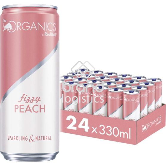 ORGANICS Fizzy Peach by Red Bull 330ml 24er Tray DPG E-Commerce