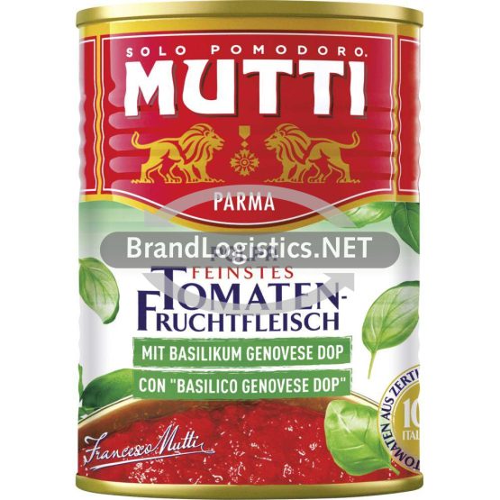 MUTTI "Polpa Fine" Feinstes Tomatenfruchtfleisch mit Basilikum 400 g