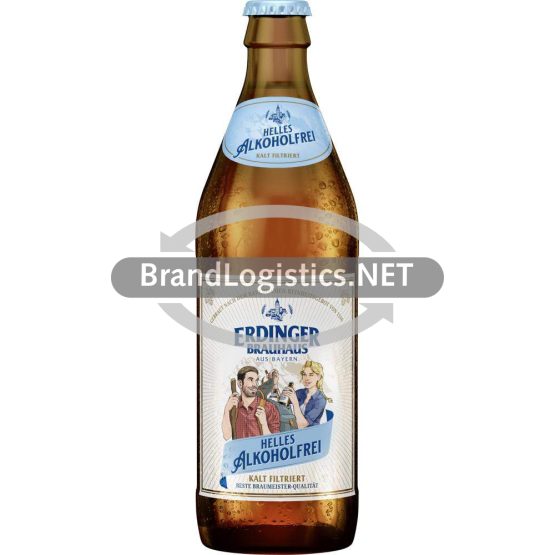 ERDINGER BRAUHAUS Helles Alkoholfrei 0,5 l