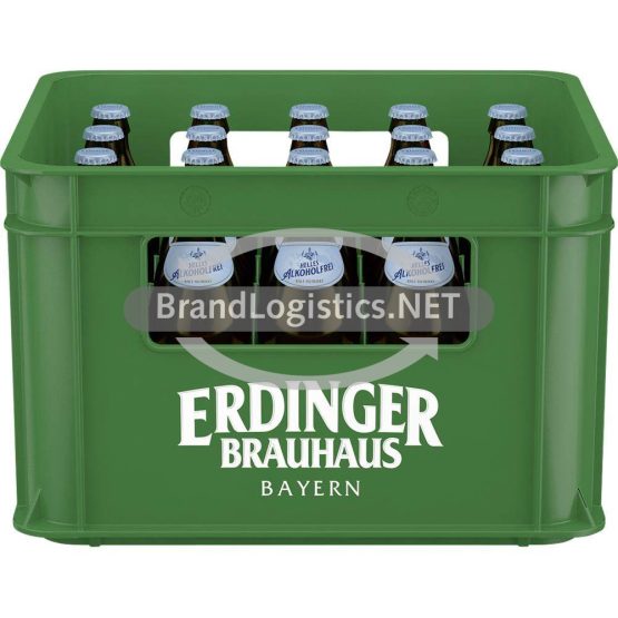 ERDINGER BRAUHAUS Helles Alkoholfrei Modulkasten 20x0,5 l EURO