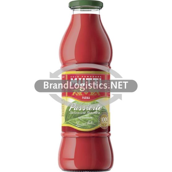 MUTTI 'Passata' Passierte Tomaten mit Basilikum 700g
