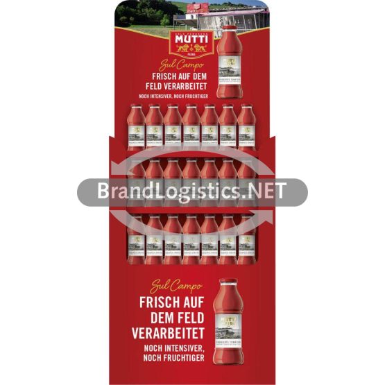 MUTTI 'Passata Sul Campo' 126 x 400 g