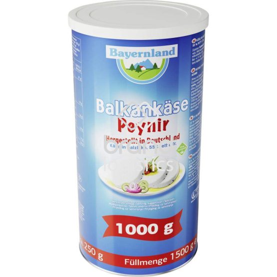 Bayernland Balkankäse Dose 55% FiTr VLOG 1 kg