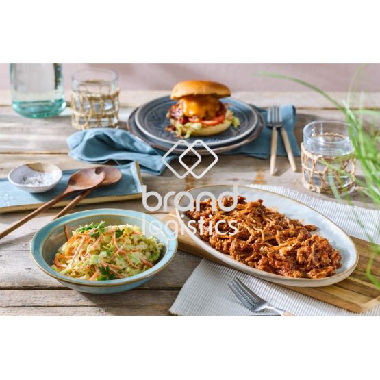 Pulled Pork vom Grill mit Coleslaw