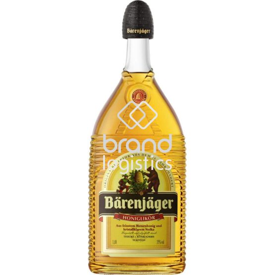 Bärenjäger Honiglikör 35% vol. 1 l