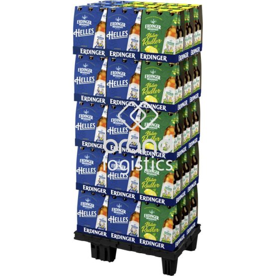 ERDINGER Mix Display Helles + NaturRadler 45 x 6 x 0,5 l