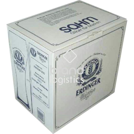ERDINGER Glas 0,5 l Exklusiv Erdinger Weißbräu 6er Karton