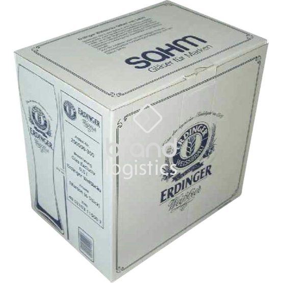 ERDINGER Glas 0,5 l Alkoholfrei Erdinger Weißbräu 6er Karton