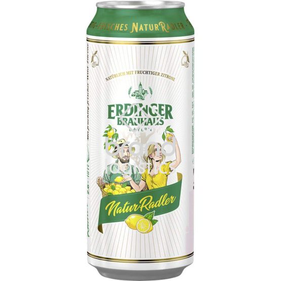 ERDINGER Brauhaus NaturRadler Dose 0,5 l