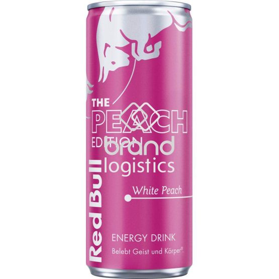 Red Bull Peach Edition White Peach 250 ml DPG E-Commerce