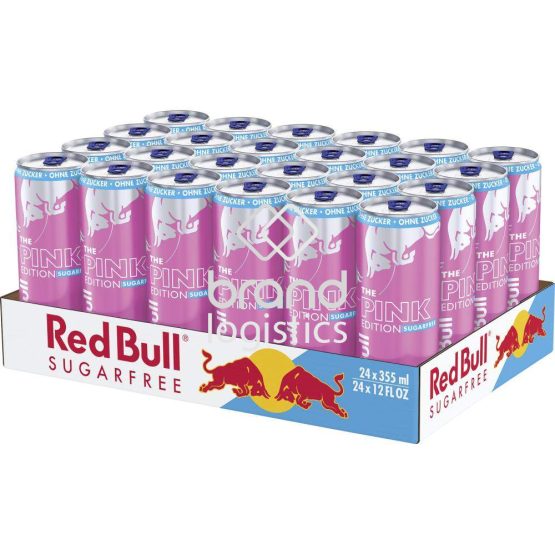 Red Bull Energy Drink Pink Edition Waldbeere Tray DPG 24 x 355 ml
