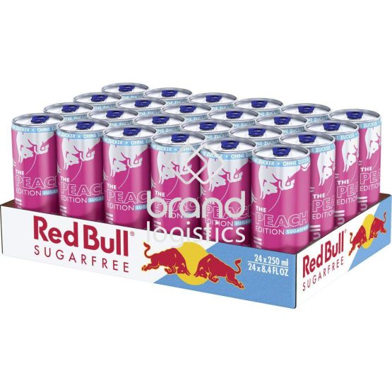 Red Bull Peach Edition White Peach Sugarfree 24x250 ml DPG