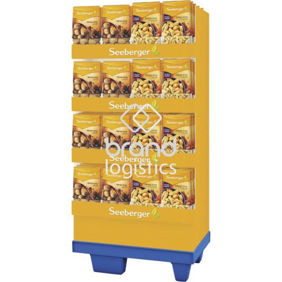 Seeberger Jumbo Wal-und Erdnüsse 2-fach Display 80 St.