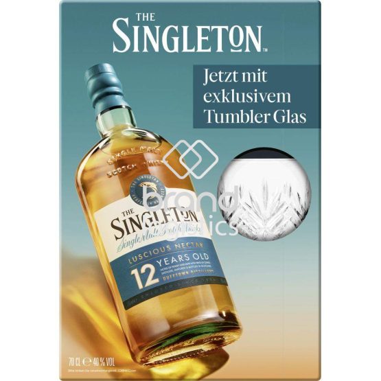 The Singleton 12Y 40 % Vol. 0,7 l mit Tumbler