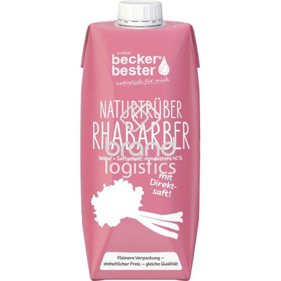 beckers bester Naturtrüber Rhabarber 0,75 l