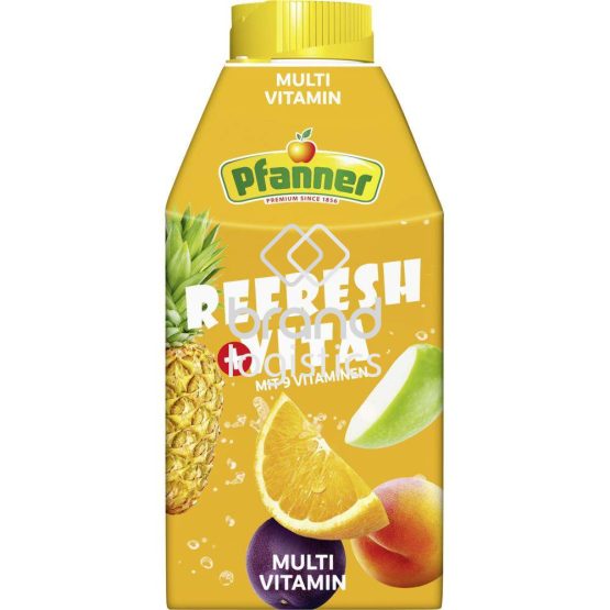 Pfanner Refresh+Vita Multivitamingetränk 10% 0,5 l