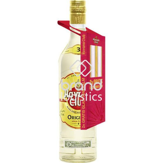 4005971400305-Havana Club 3 Jahre 37,5% 0,7 l On-Pack mit Glasstrohhalmen Fühjahrs Promotion 2026