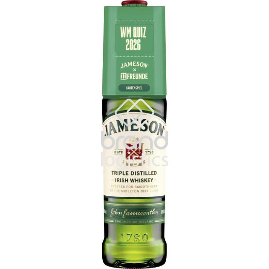 4005971400350-Jameson Irish Whiskey 40% vol. 0,7 l On-Pack mit Quiz Frühjahrs Promotion 2026