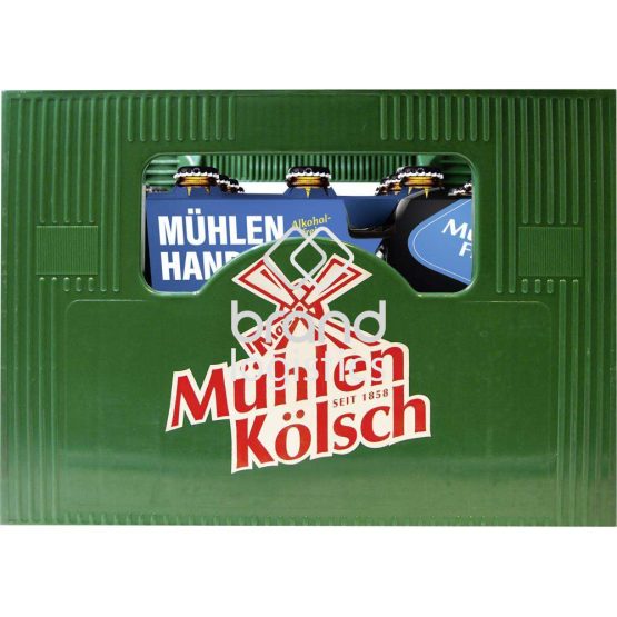 Mühlen Freibier Flasche Gourmet Kasten 5x4x0,33 l MW